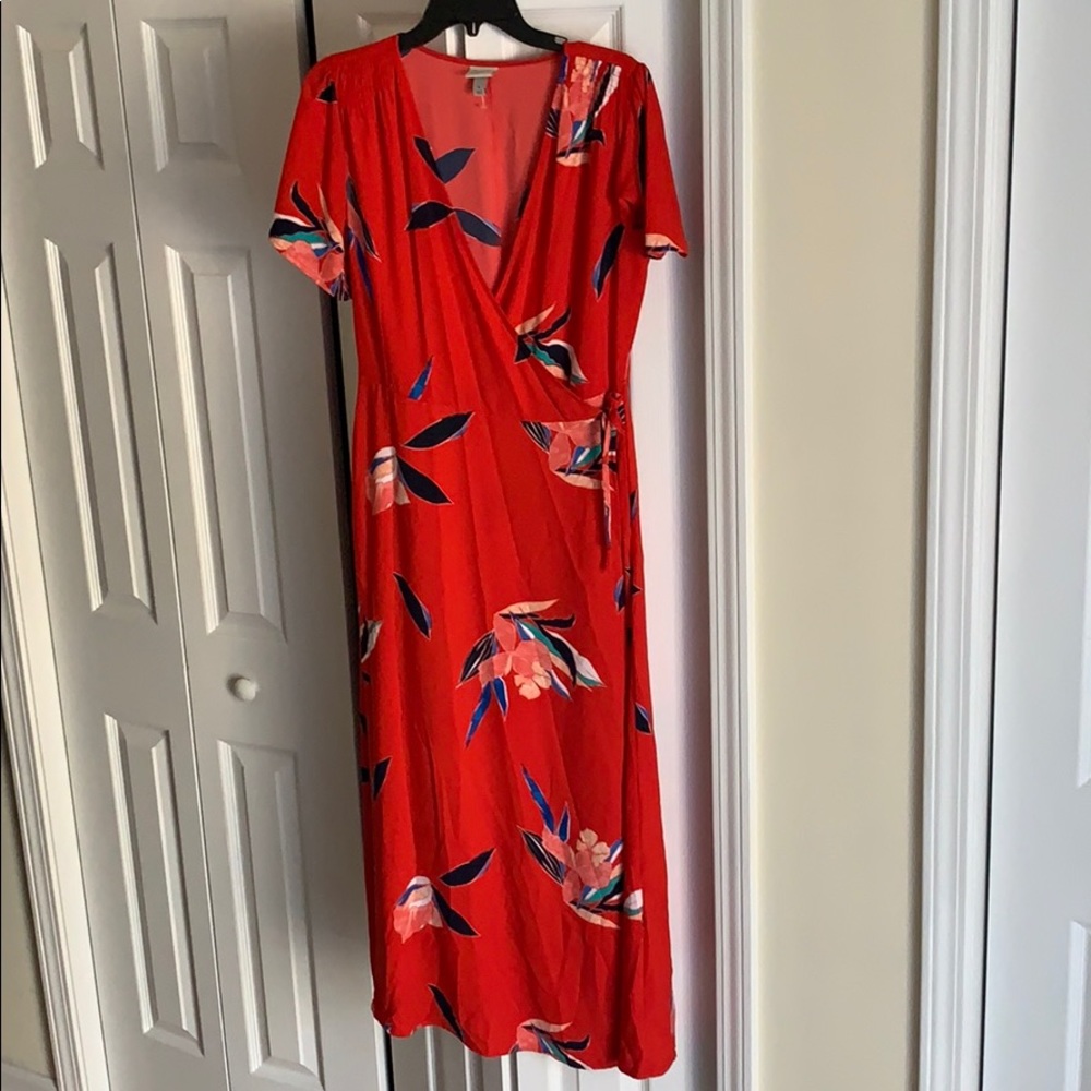 Maxi Length Wrap Dress - Awesome colors